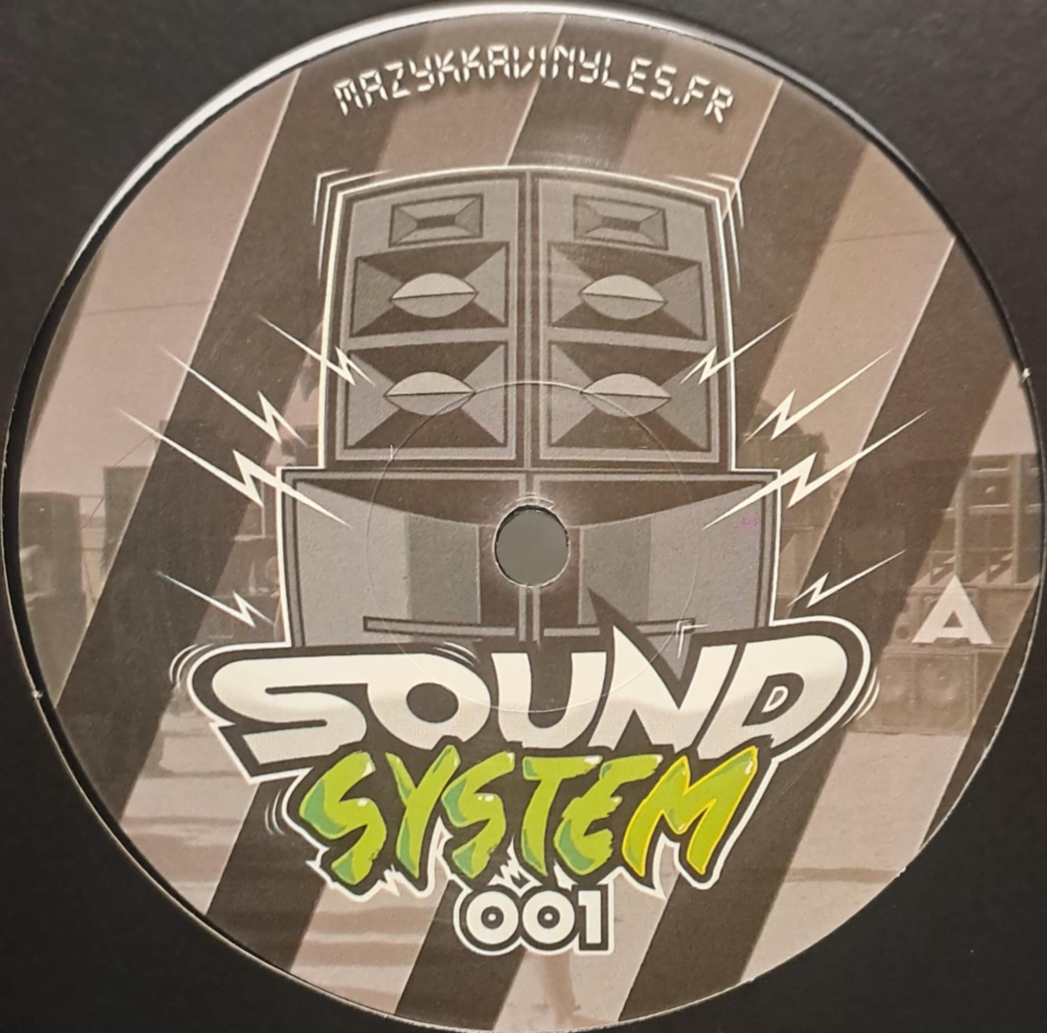 Sound System 001 (nos dernières copies avant rupture) - vinyle freetekno